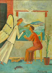1948 - Annunciazione (olio)